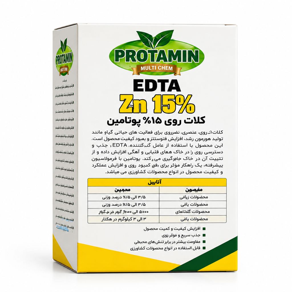 کلات روی 15% پروتامین مولتی کم
